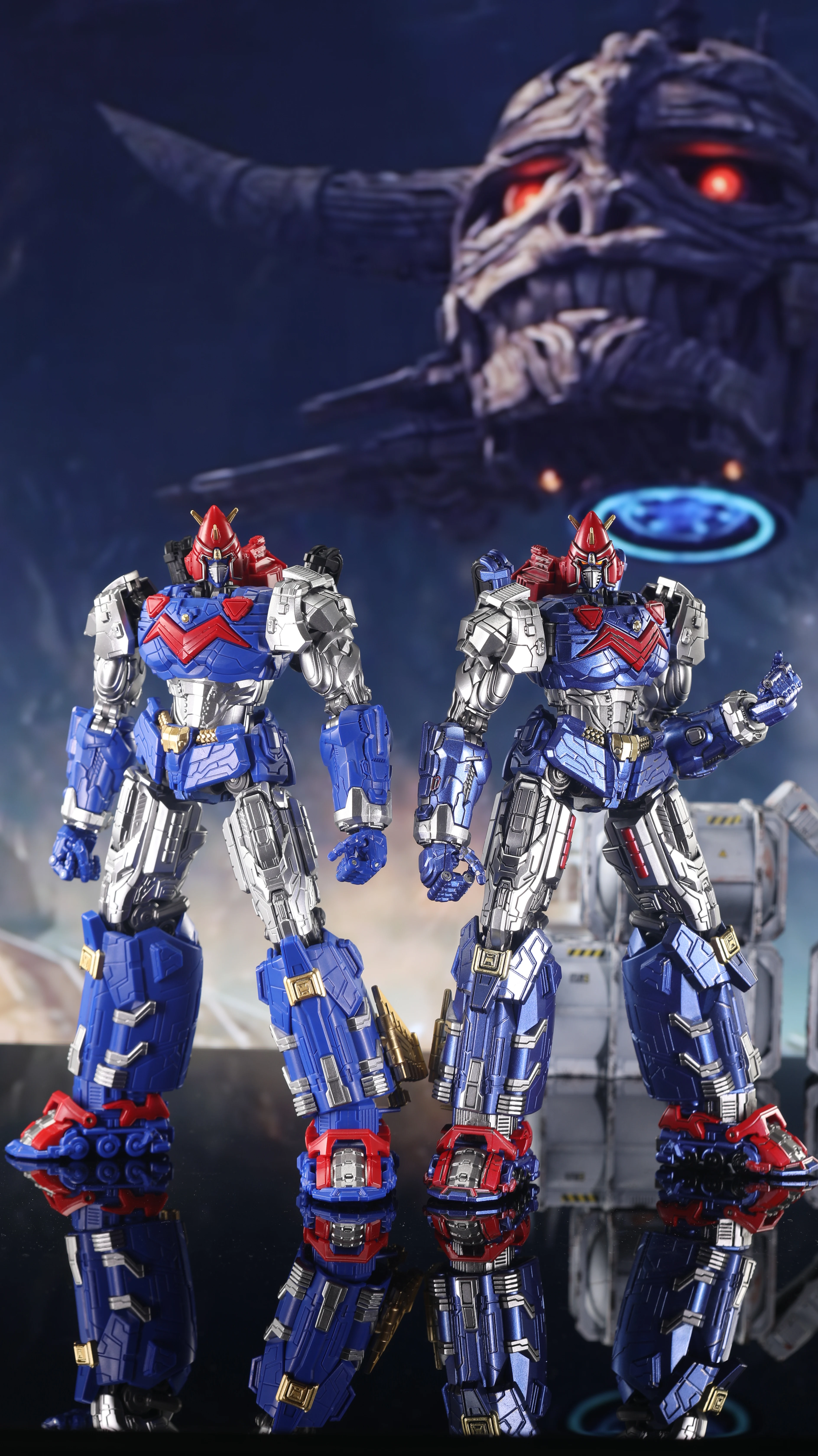 YOLOPARK AMK Serie Voltes V: Legacy Voltes V Mech Modellbausatz - Modellbausatz Actionfiguren Spielzeug – Detail 18