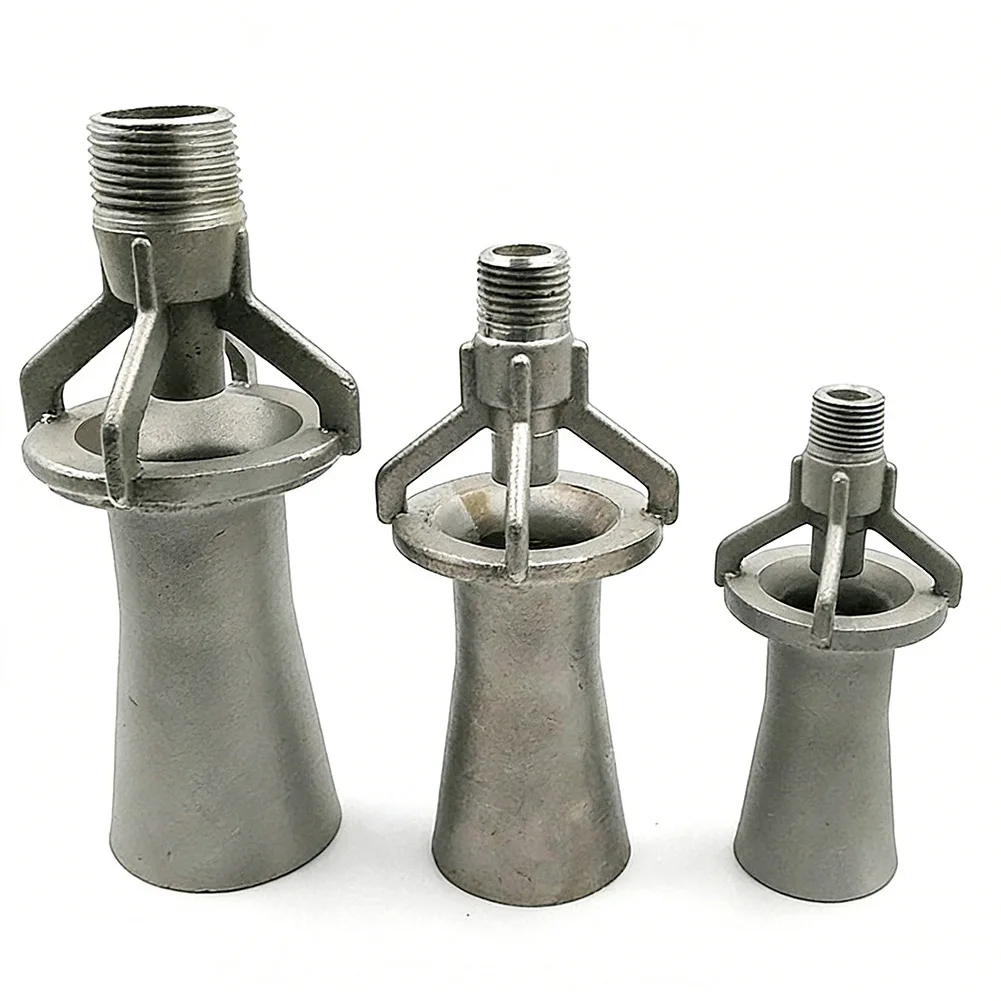 1pc Stainless Steel Eductor Mixing Agitation Nozzle Mixing Nozzle Head Water Jet Nozzle 1/4'' 3/8'' 1/2'' 3/4''