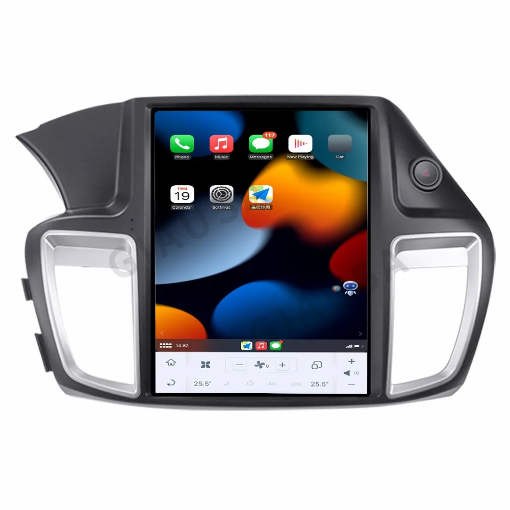 Qualcomm 665 Android For Honda Accord 9 2013-2017 Touch Screen Car Multimedia Player GPS Radio Stereo Big Screen HeadUnit 5G