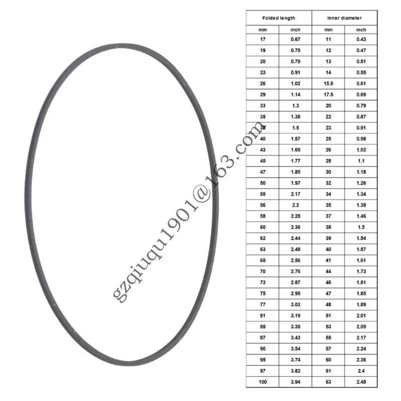 Резиновый привод для видеопроглезных ремней высокой эластичности 17-100 мм сложен