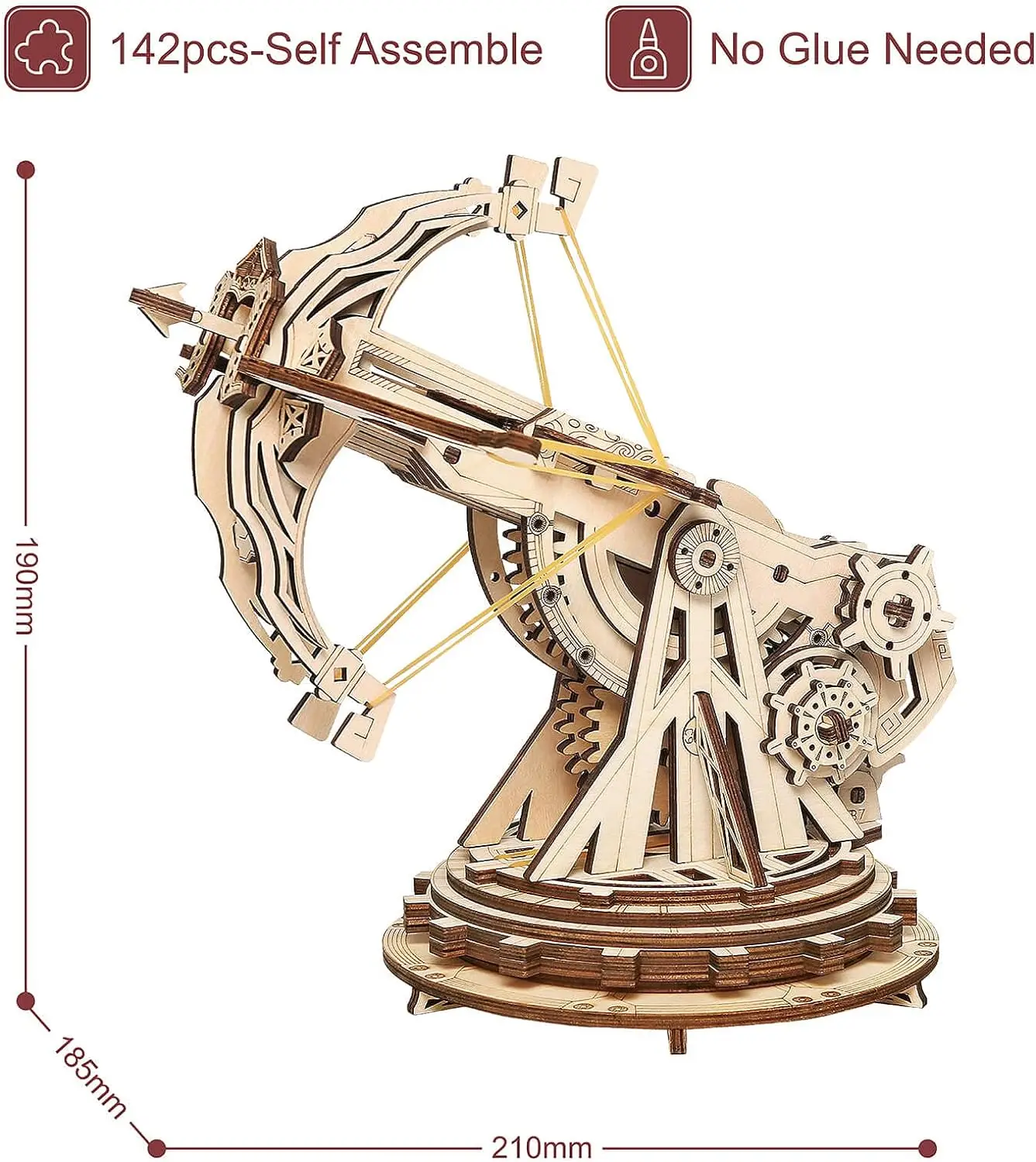 Robotime Rokr 3d Houten Puzzel Voor Volwassenen Tieners Bouwmodellen Voor Volwassenen Om Te Bouwen