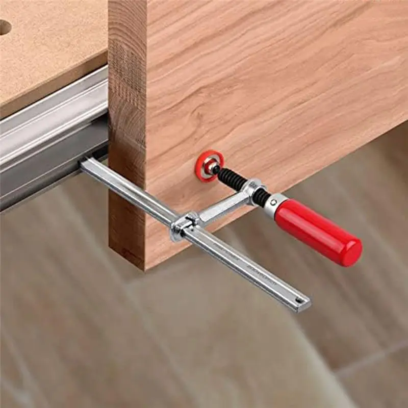 AA77 Quick Screw Rail Clamp Quick Clamp Suitable For MFT And Rail Systems,200X60mm,2PCS