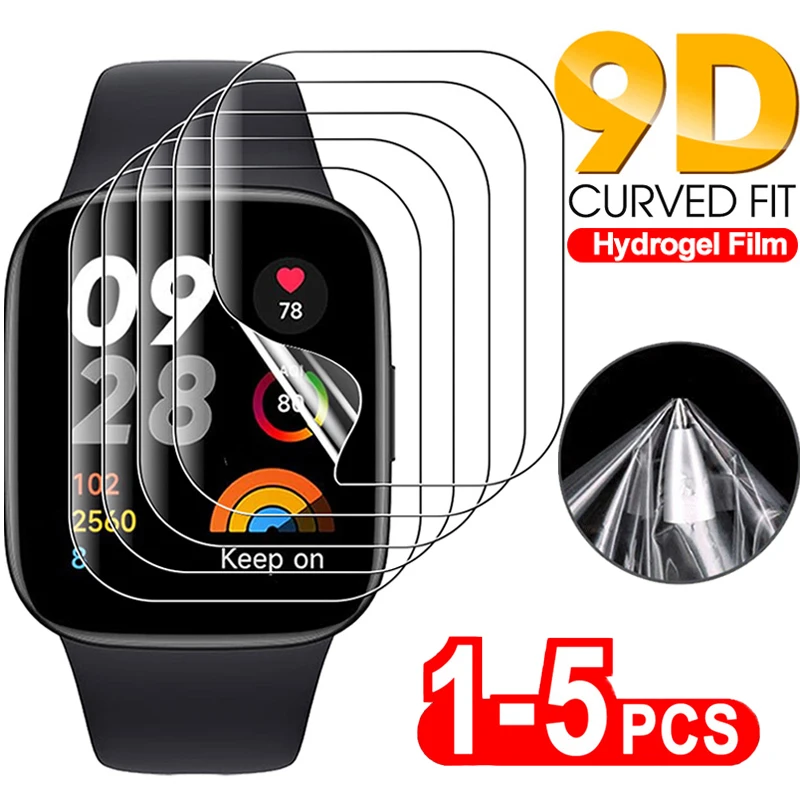 Pet hydrogel filme para xiaomi mi relógio cor 2019 lite relógio inteligente acessórios para xiaomi redmi assista 2 lite protetor de tela