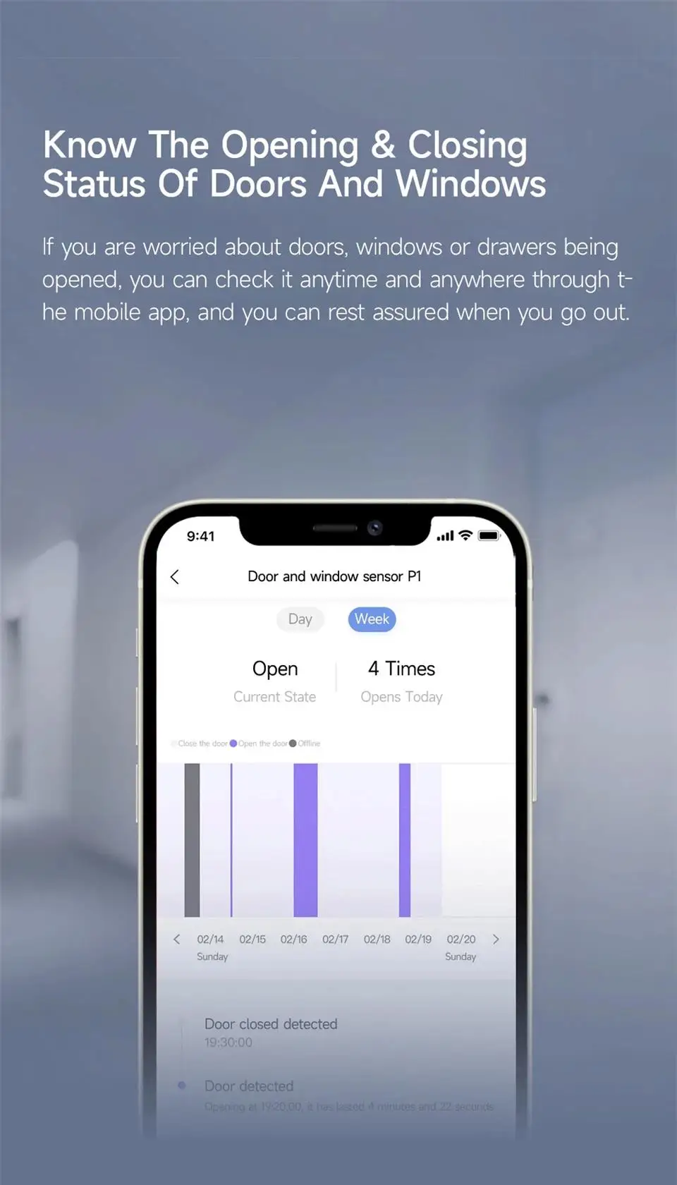 2022 newest Aqara Door Window Sensor P1 Zigbee 3.0 Remotely View Intelligent Linkage Smart home Devices Work With APP Homekit