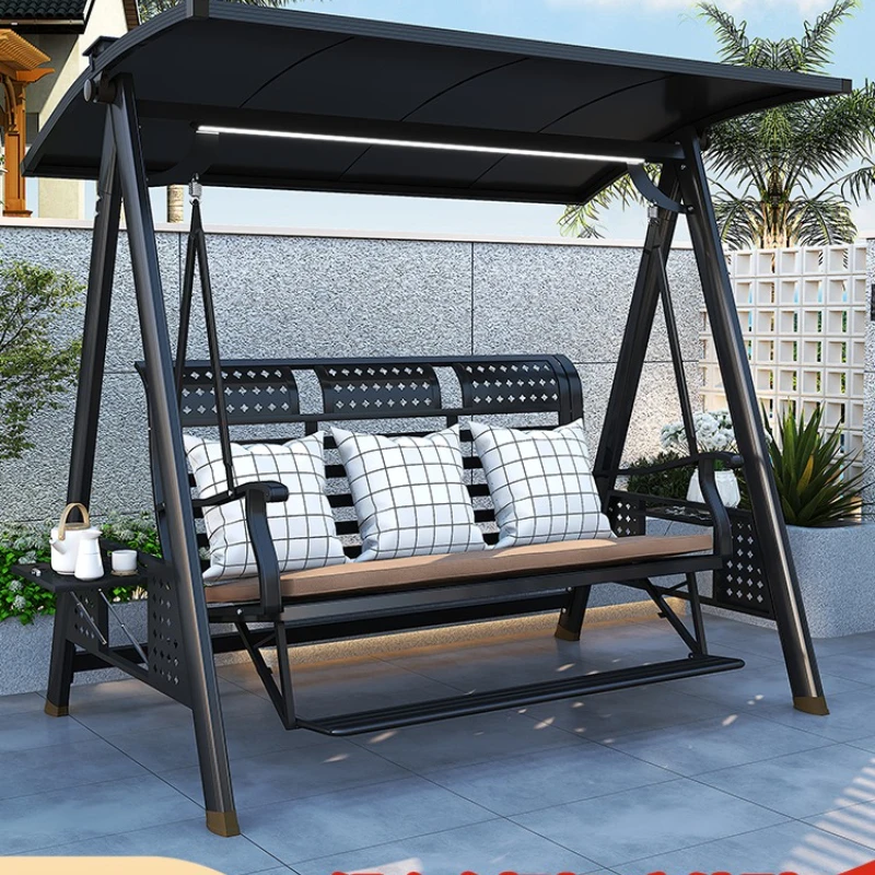 

Swing Outdoor Garden Hanging Chair Rocking Chair Outdoor Large Aluminum