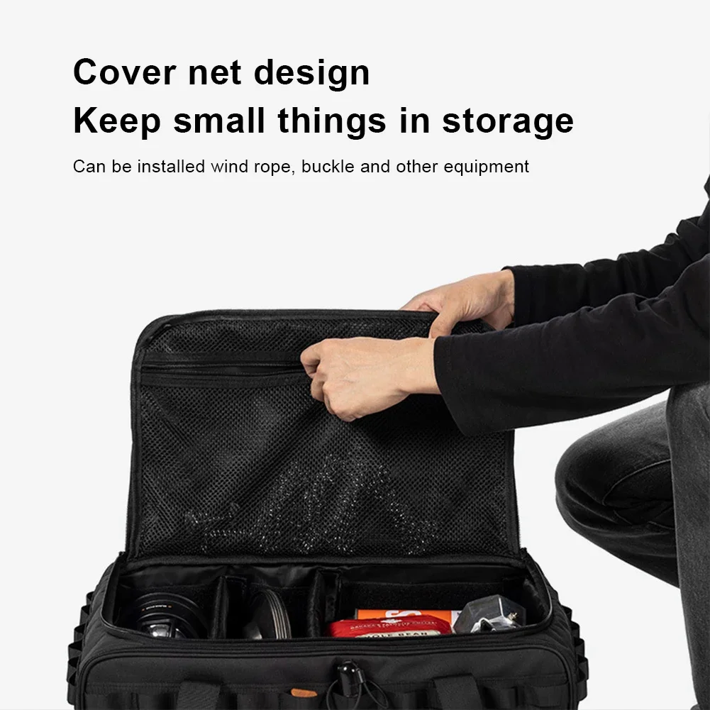 

Outdoor camping equipment storage box outdoor spring outing debris bag large capacity storage bag collection