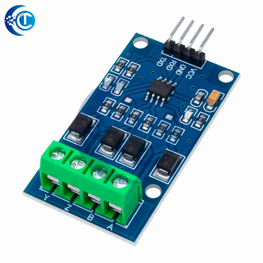 MAX490 RS422-TTL 양방향 변환 모듈 - 전이중 양방향 신호 트랜시버