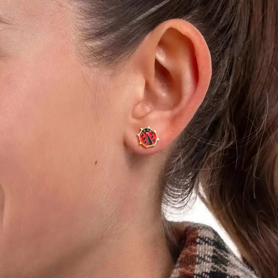 Cute Rainbow Unicorn Stud Earrings for Women