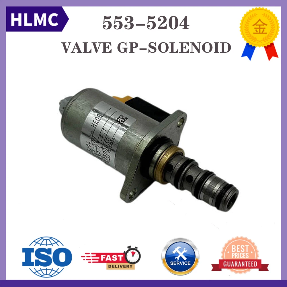 

Детали строительной техники 553-5204 Гидравлический насос экскаватора Главный насос Электромагнитный клапан в сборе E352 E349 E385 E395 E345GC