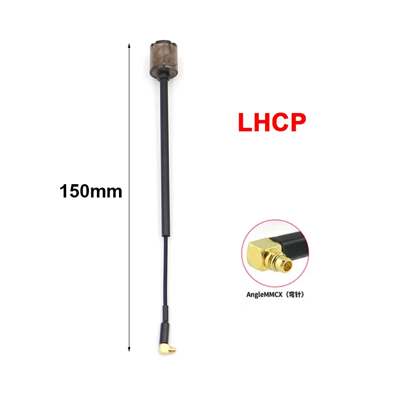 Lollipop 5 RHCP/LHCP 5.8G 2.8dBi MINI FPV Antenne SMA/RP-SMA/MMCX-Straight/MMCX-hoek/UFL voor RC Zender Ontvanger Drones DIY