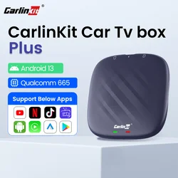 Carlinkit Plus Box Android 13 CarPlay Android Auto Wireless Android Tv Box Carlinkit Pro Supporto Netfilx Youtube IPTV