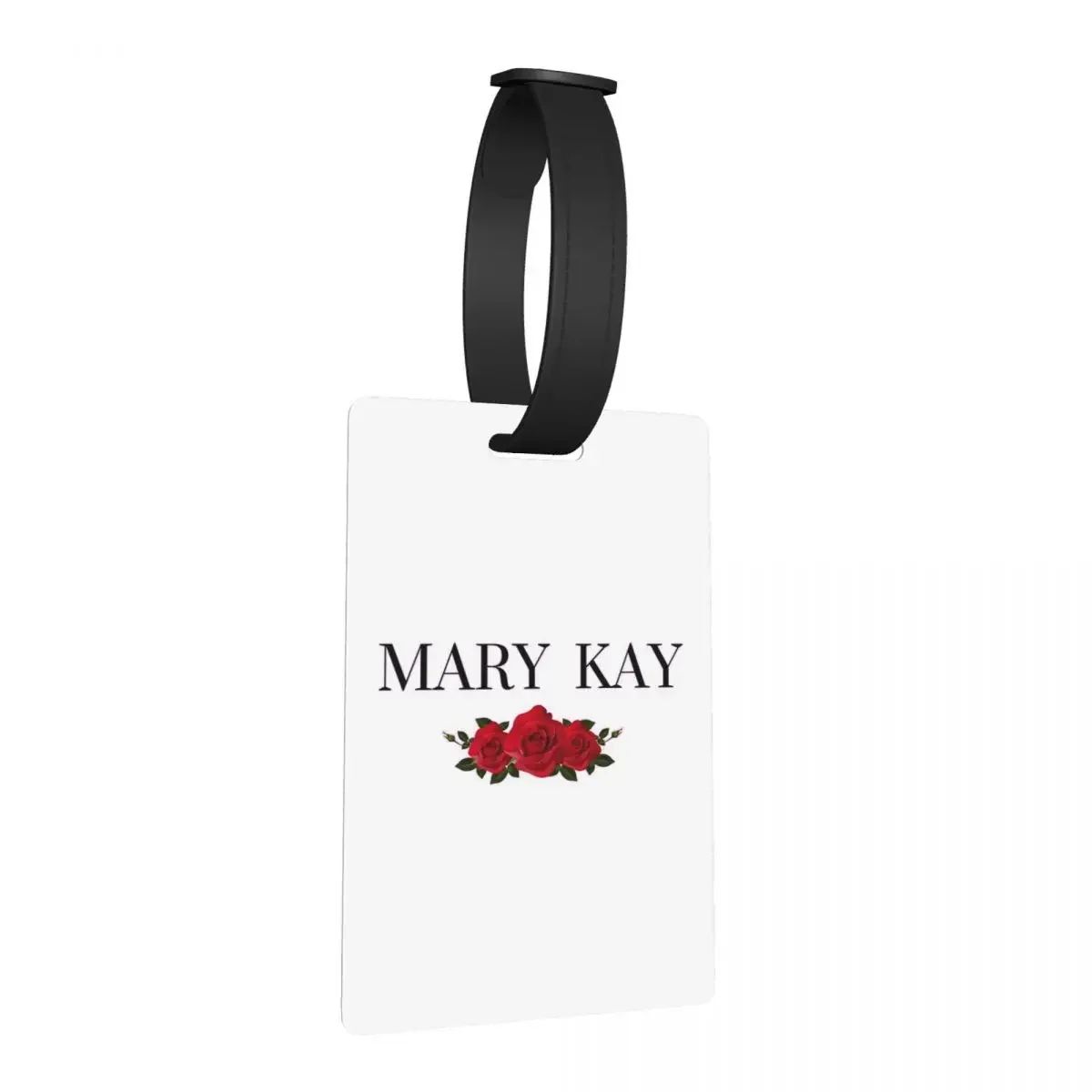Mary Kay Roses Luggage Tags Suitcase Accessories Travel Fashion Baggage Boarding Tag Label Holder ID Name Address
