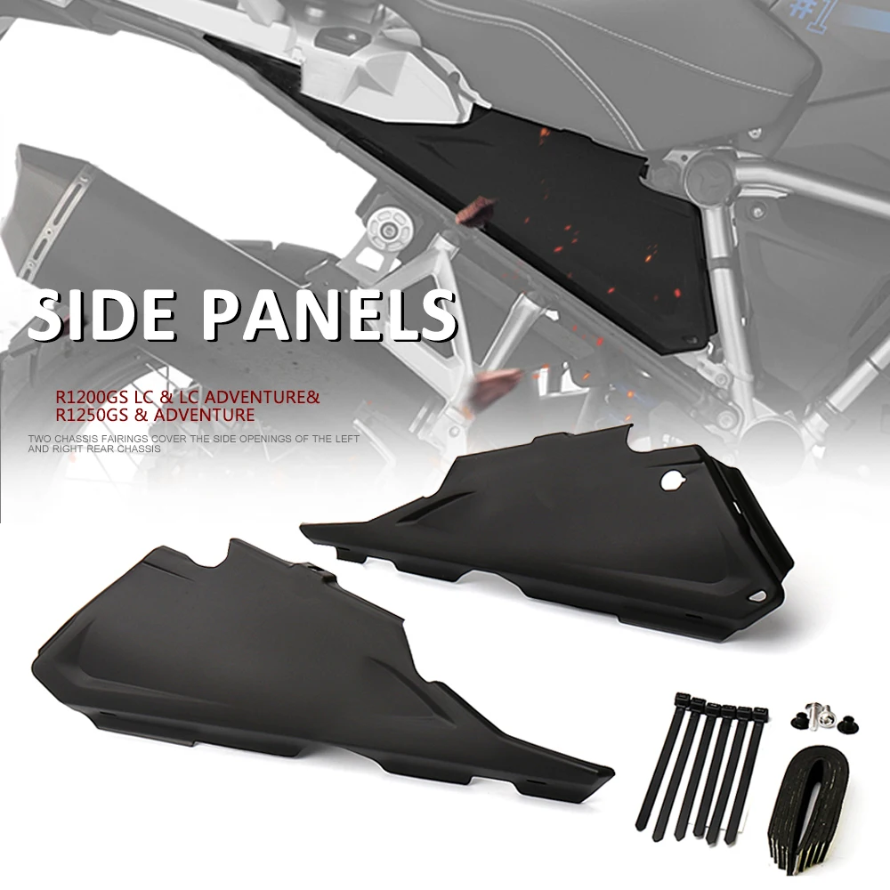 

New Motorcycle Side Panel Frame Cover Guard Plate Mudguard For BMW R1200GS LC R 1200 GS LC ADVENTURE R1250GS R 1250 GS Adventure