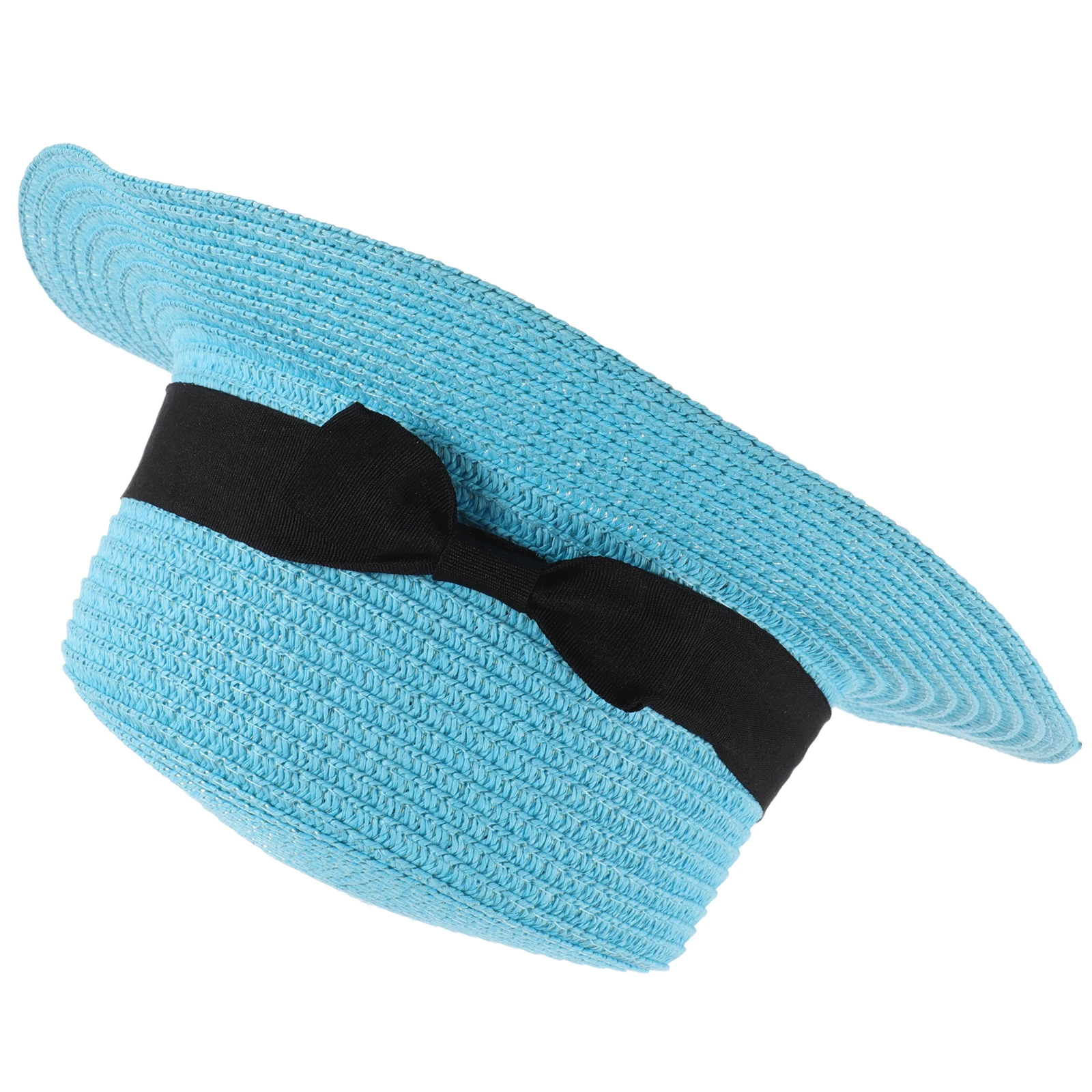 

Dome Sun Hat Bucket Women Summer Beach Floppy for to Weave Hats Cap Woman Miss Cooling