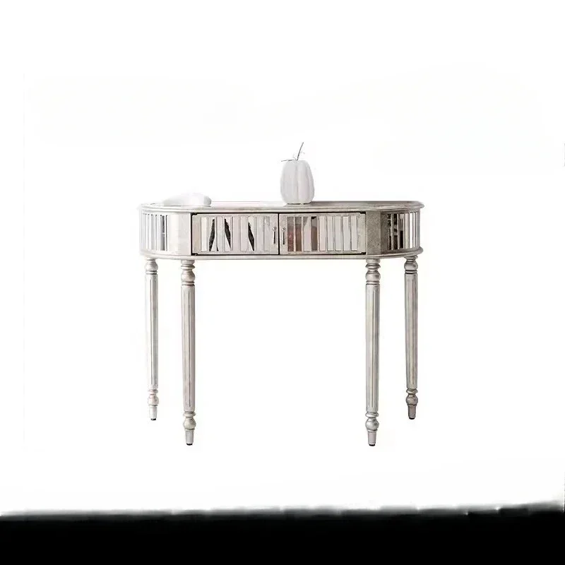 

Прихожая тумба-стол с полками для хранения, витрина для коллекционных предметов