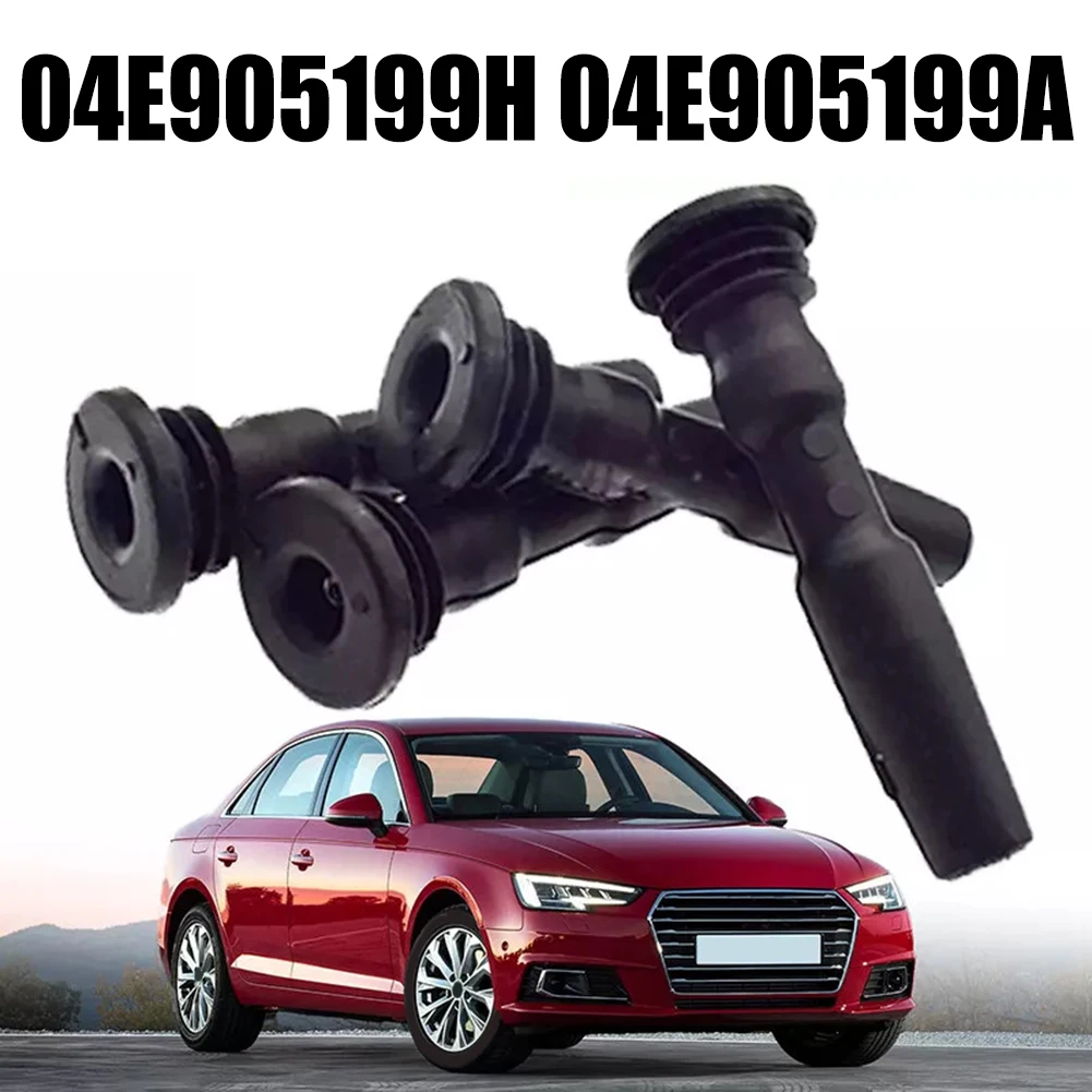 

4 шт. автомобильная катушка зажигания резиновая куртка катушки зажигания для гольфа A4 Q3 04E905199A 04E905199H автомобильная часть для автомобиля