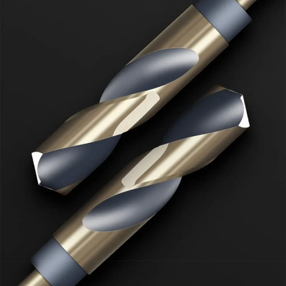 Portable 12mm-20mm Twist Drill Spiral HSS Reduced Shank Drills Durable Multi-function Metal Hole Opener