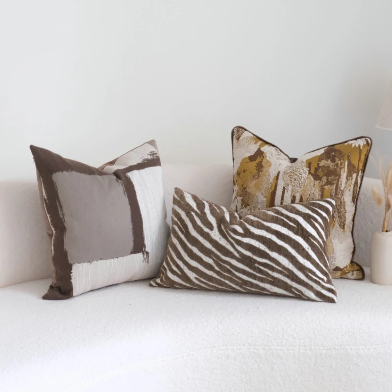 

Современная роскошная декоративная наволочка с принтом зебры 45x45 см для кровати, дивана, гостиной, отеля, изголовья кровати, домашнего декора