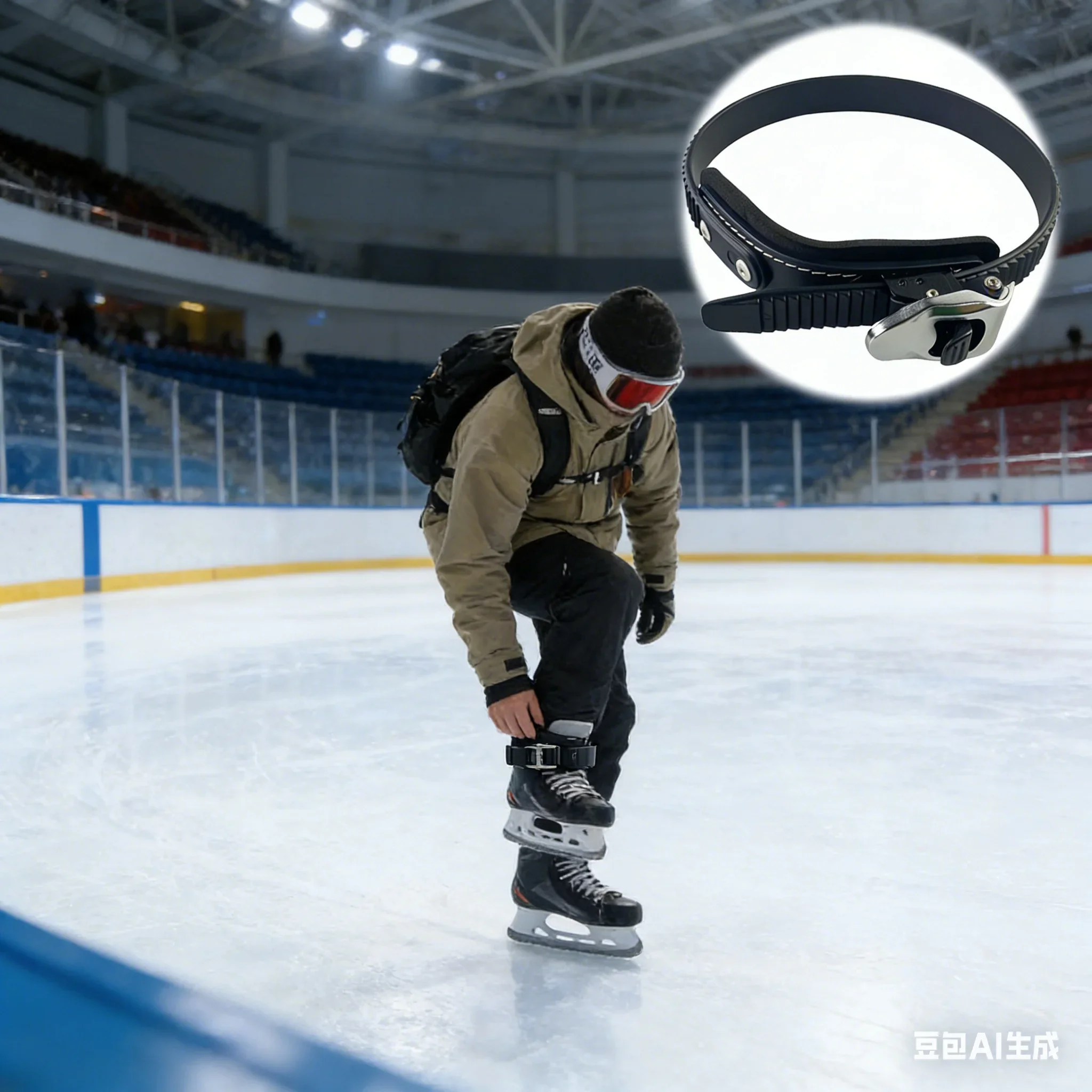 

1pc Roller Skatesice Skates Flat Roller Skate Shoes Strap & Buckle Ice Skates Extended Buckle Roller Skating Accessories
