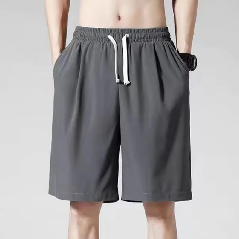 Pantalones cortos con cremallera Invisible para hombre, ropa Sexual con entrepierna abierta, ideal para exteriores, Verano