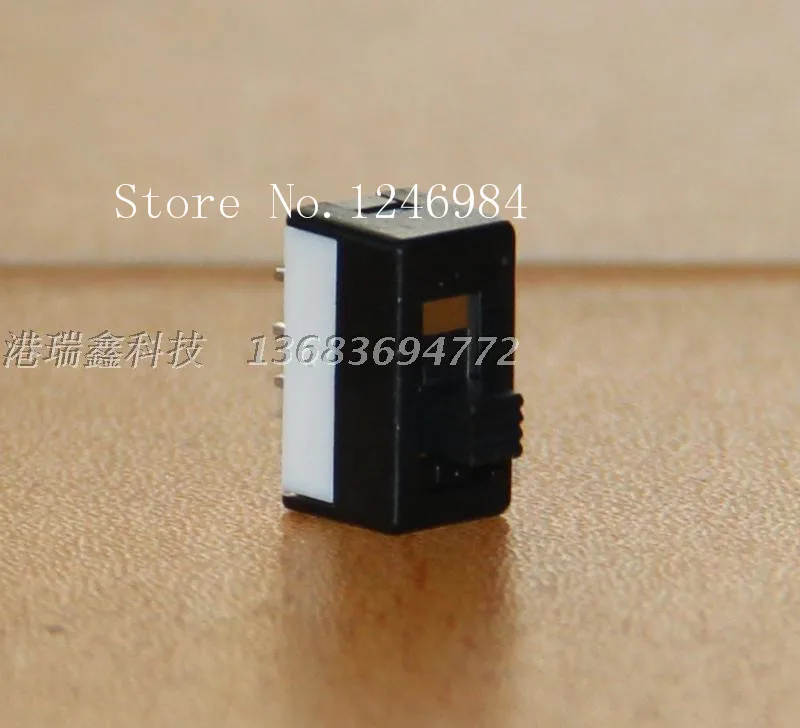 [SA]H251A single tripod two tranches of 2.54 pin toggle switch slide switch 6MS1 promote Taiwan Deli Wei--50pcs/lot