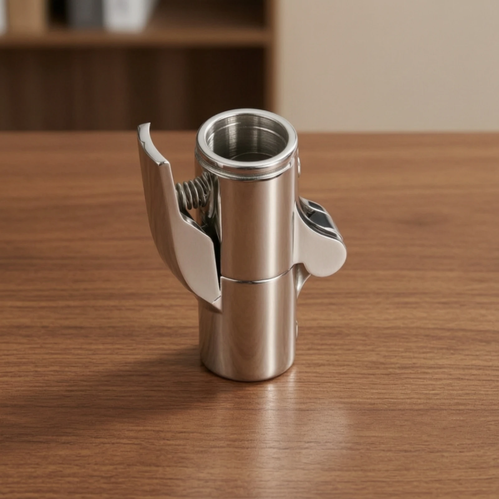 Hinged Connector with Snap-Button Marine Grade Hinged Pipe Connector Folding Tube Joint Stainless Steel for Boat Owners