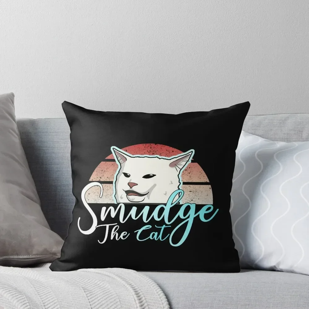 

Smudge the cat vintage Throw Pillow Pillow Covers Decorative Sofa Decorative Covers Pillowcase Cushion pillow