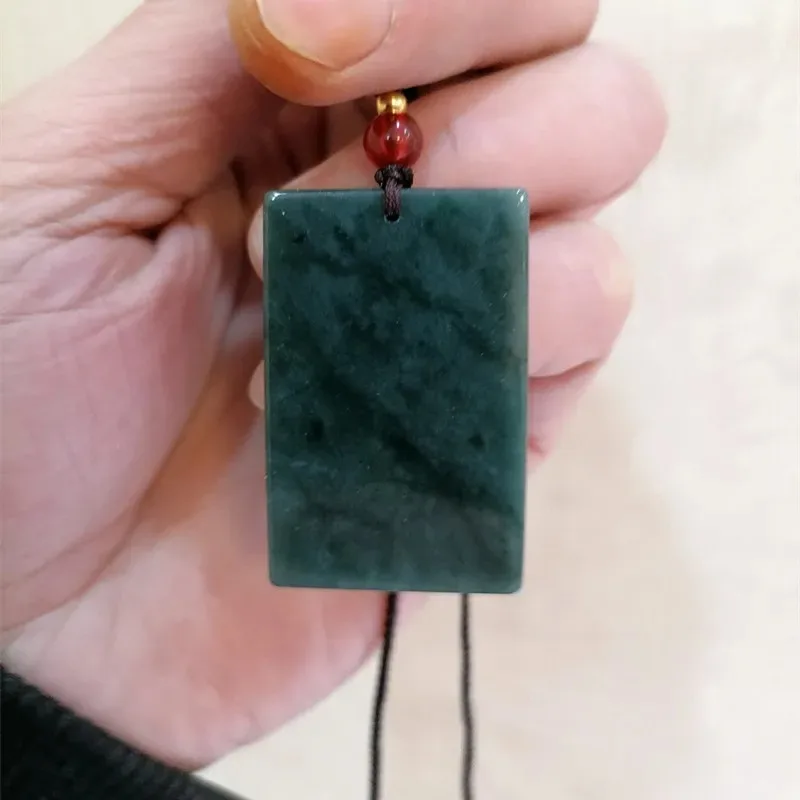 

Emerald A, There Is No Card Brand, Lace, Flowers, Natural Jade Pendant Jade Pendant Jade Pendant, Peaceless Card
