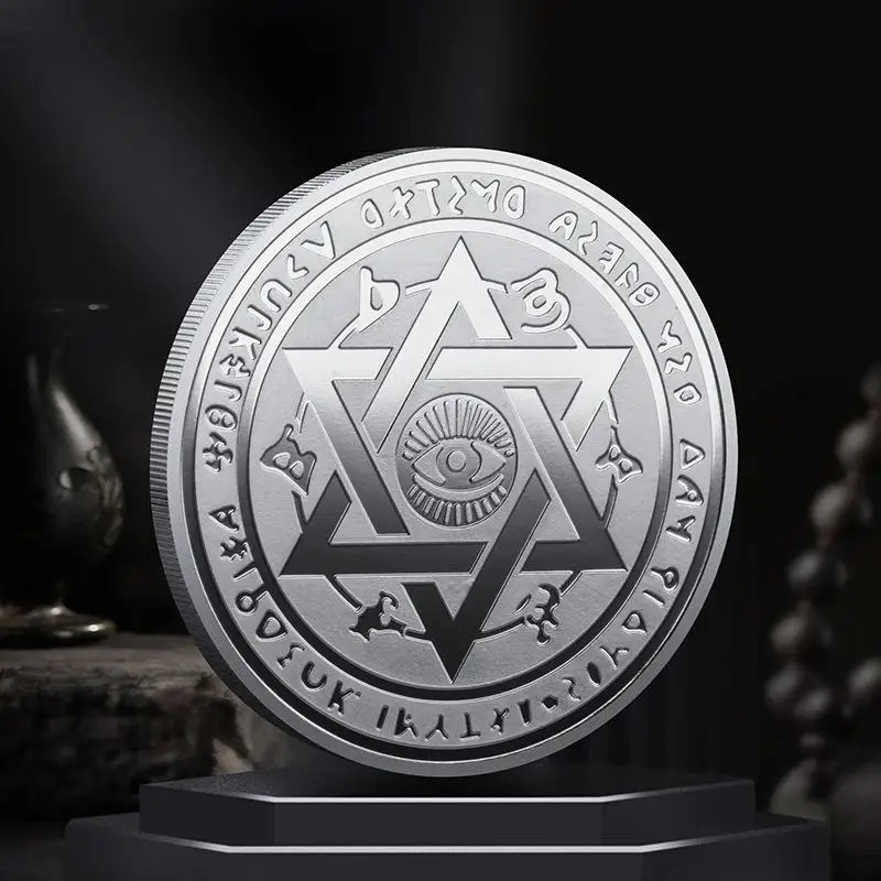 Monete da collezione Cleopatra greca Attrazioni turistiche Collezione di monete fortunate del commercio egiziano Medaglie commemorative