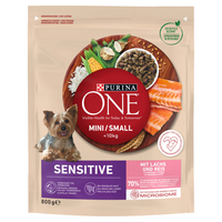 PURINA ONE Mini/Small Sensitive Dog food with salmon and rice 800 g