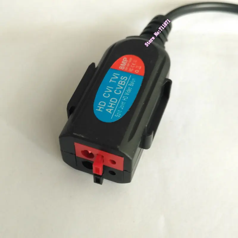 Đực BNC Dây Nối Dài Với Cáp UTP 2Pin Kéo Dài BNC Adapter Kết Nối HD CVI TVI CVBS AHD Chia khớp HD Video Balun