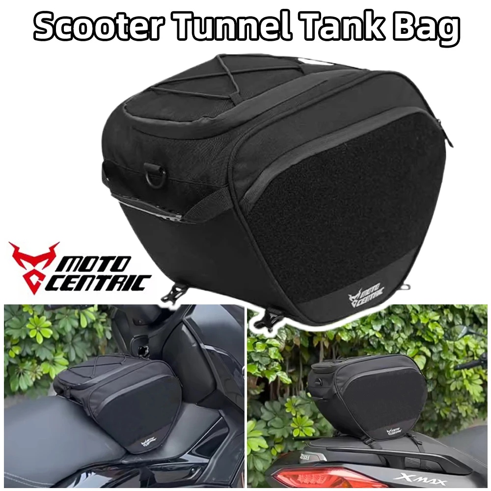 MOTOCENTRIC Scooter Tunnel Tank Bag Waterproof 15L Travel Bag Scooter Tank Bag For Yamaha For Honda For BMW For SYM For Zontes