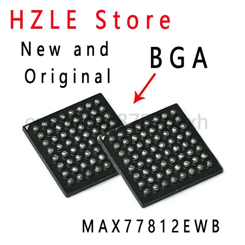 MAX77812 para console do interruptor NS, poder IC, BGA RONNY IC, MAX77812EWB, original, novo, 2-10pcs