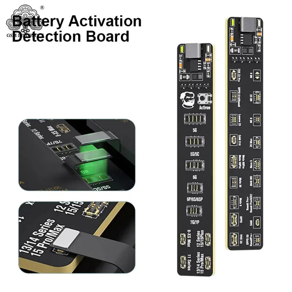 MECHANIC F009 F018 Battery Active Panel Fast Charge Detection Board for IPhone 5-15 Pro Max For Samsung Android Phone Activation