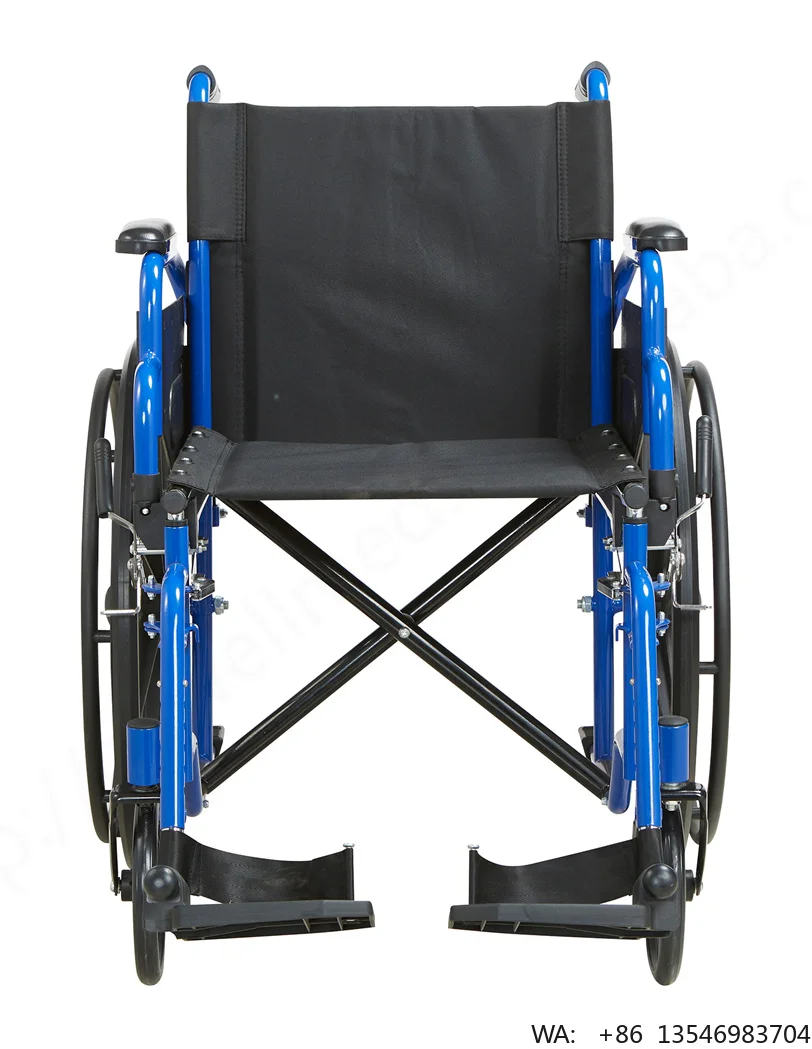 

Multifunction Wheelchair with Flip up Armrest and Footrest Folding Hot Sell Manual Aluminum Reclining Wheelchair