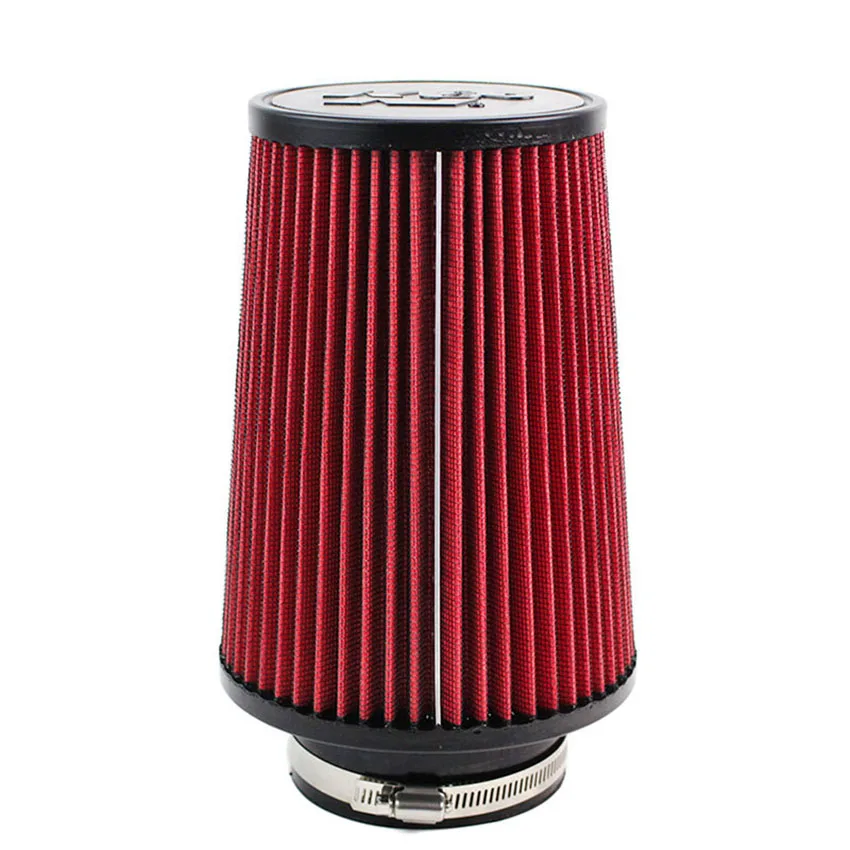 89mm High Flow Air Filter Universal JDM Cold Air Intake Racing Sport Mesh Cone Airfilter For KN