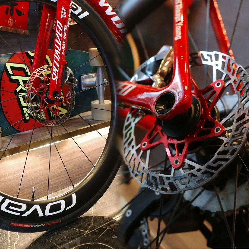 

Тормозные диски Chaser Bike G2 для велосипедов, ультралегкие, среднего размера, без крепления, 160/140 мм, без защитного колпачка