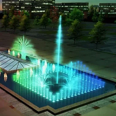 Mini bunte Multimedia-Musik tanzen Wasser brunnen