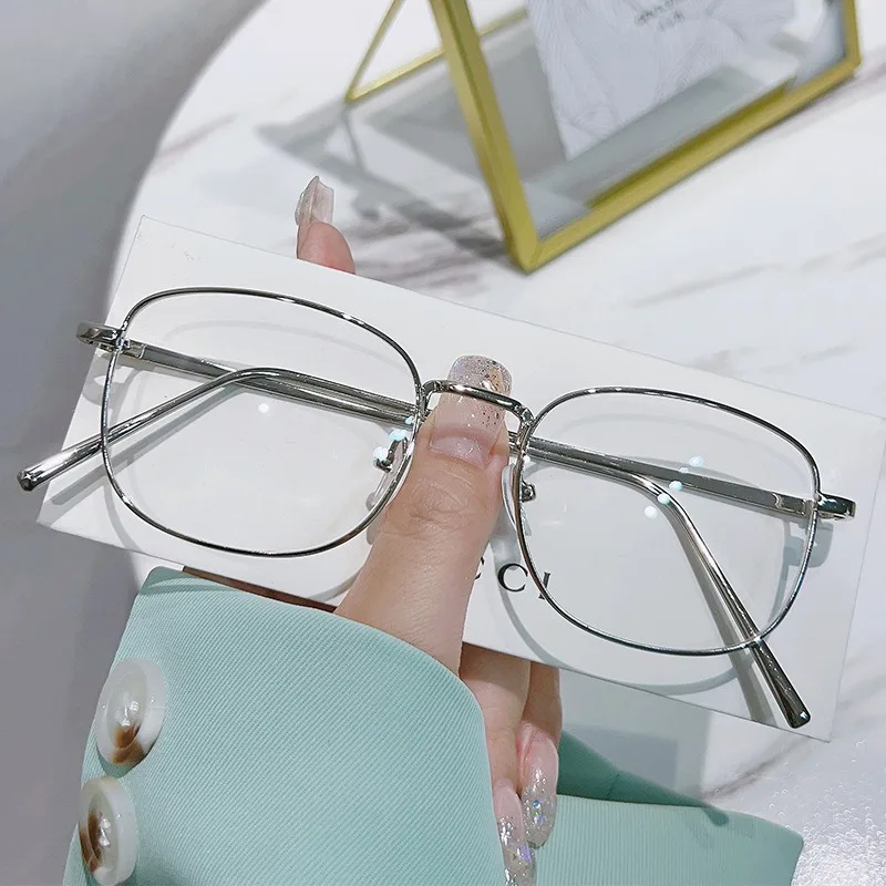 Myopia Glasses with Diopter 0 To -6.0 Fashion Women Men Finished Prescription Short-sight Eyeglasses Square Frame Eyewear Очки