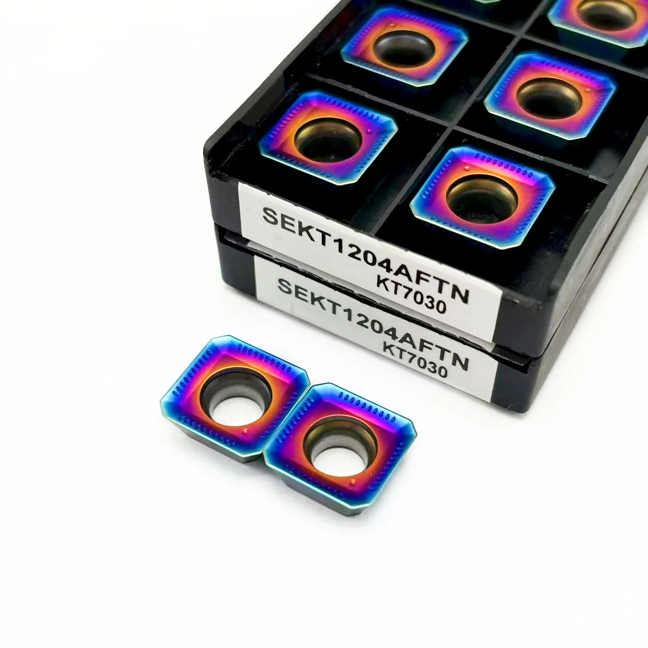 

Высококачественный токарный станок SEKT1204 AFTN KT7030, фрезерная вставка, Карбидное лезвие, токарные инструменты для обработки с ЧПУ, вставка SEKT1204 KT7030