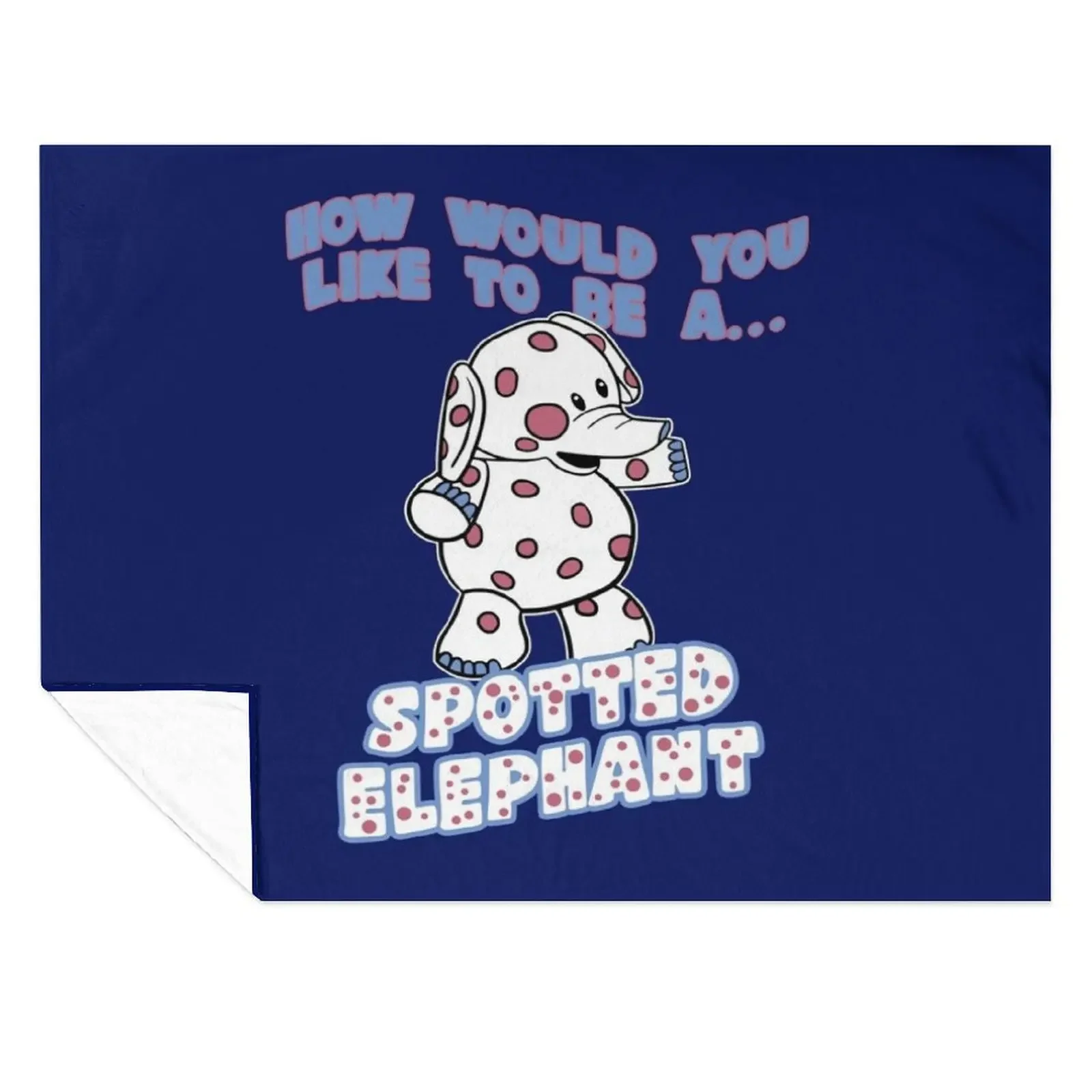 

Spotted Elephant Misfit Toy Throw Blanket Comforter Thin Bed Fashion Sofas Blankets
