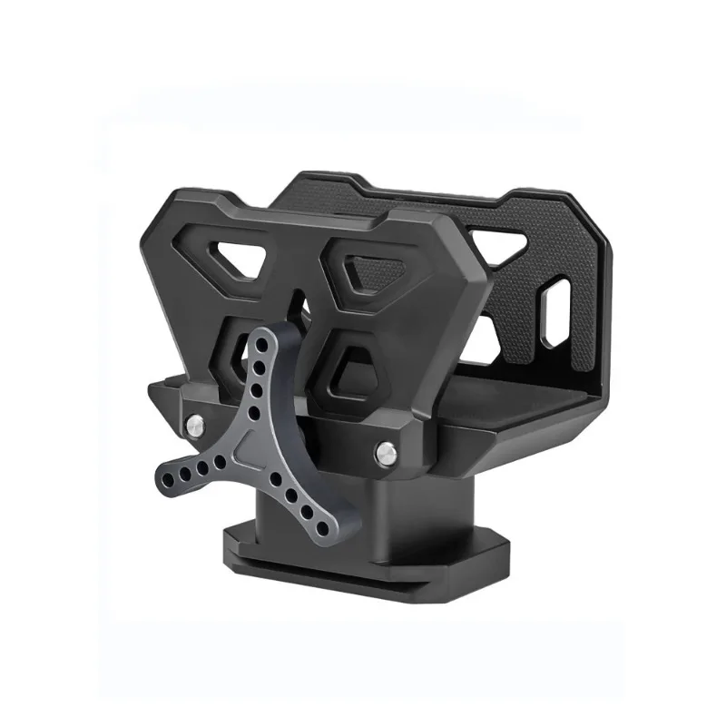 

Aluminum Shooting Saddle Tripod Bracket, Vise Tactical Clamp Outdoor Fitting 3/8 Inch Thread