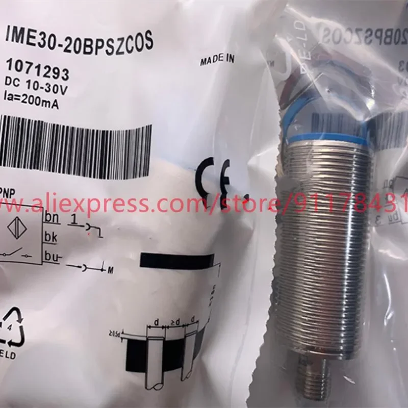 

3pcs New High Quality Sick IME30-15BPSZCOS IME30-15NPSZCOS Cylindrical Sensor