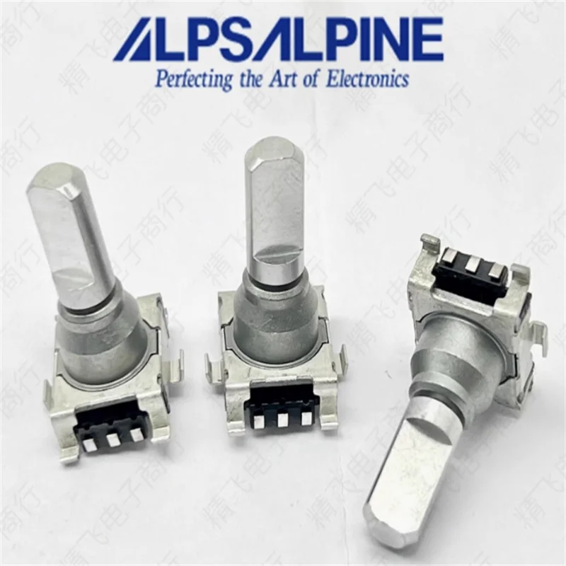 1 PCS ALPS 360 degree Surface Mount Potentiometer 30 Position EC11J152040F Encoder Shaft Length 20MM Press 0.5