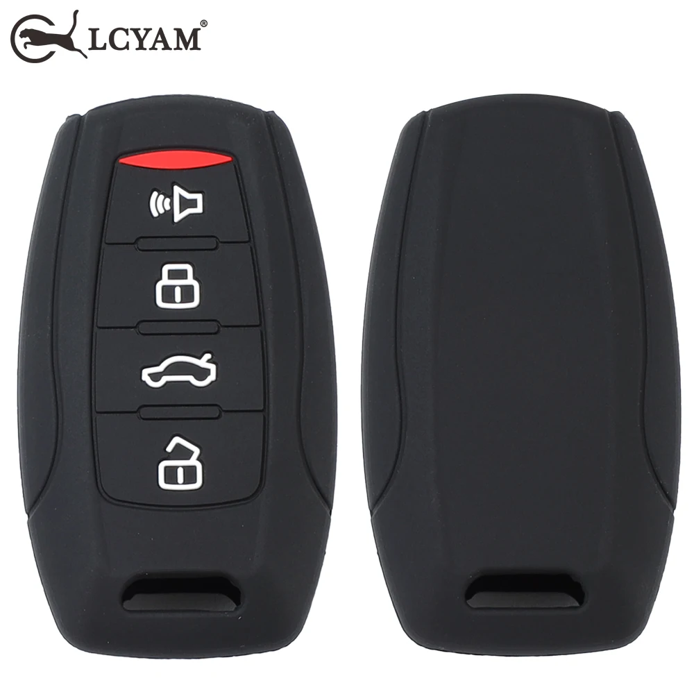 Key Fob Case Cover Keychain Silicone Skin Shell for Great Wall Haval H4 H6 H7 H9 F5 F7 H2S Car Interior Accessories