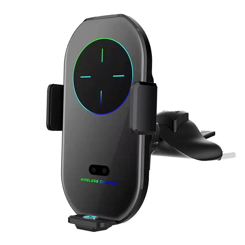 

Car Phone Holder 15w Wireless Charger 360 Rotation Mount Holder Stand Bracket for CD Slot In Car for iPhone Samsung Xiaomi Redmi