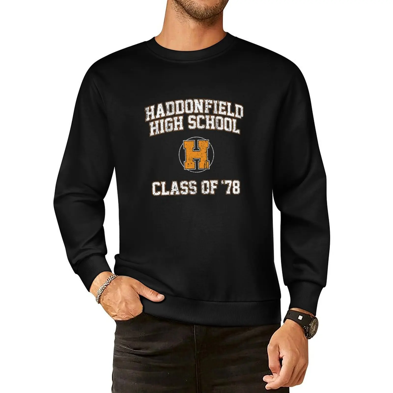 

Haddonfield High School Class of '78 Pullover Hoodie anime clothing men's sweat-shirt set new in hoodies & sweat-shirt