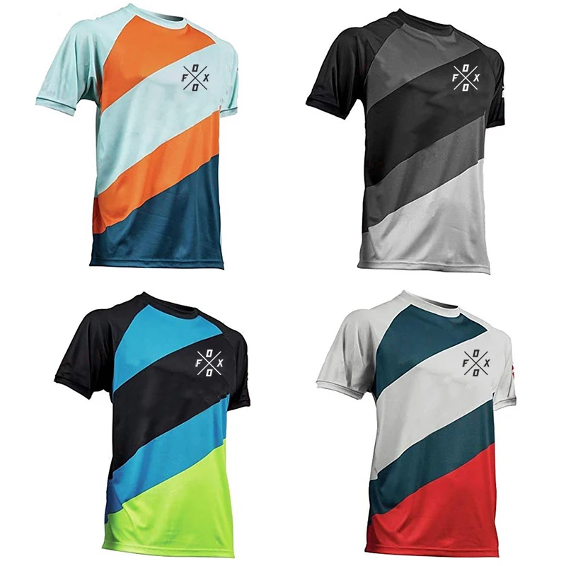 

Enduro MTB Cycling Sleeve Cycling Jersey Downhill Shirt Camiseta Motocross T-shirt Mx Mountain Bike Clothing Foxo Mtb Jersey2024