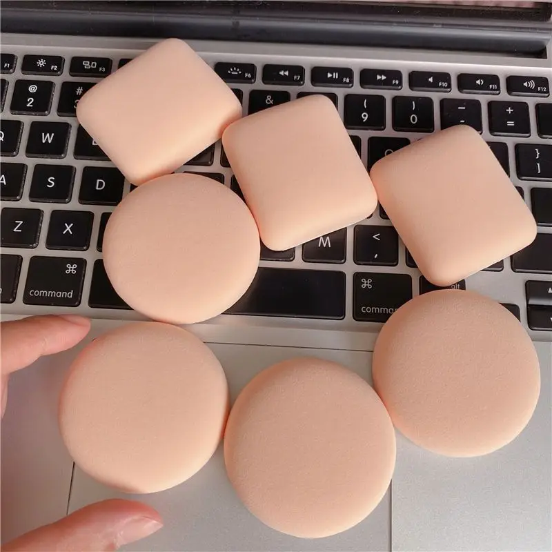 Triangle Round Thick Powder Puff Wet Dry Use Concealer Foundation Sponge Cushions Soft Makeup Puffs Cosmetics Puff Makeup Tools