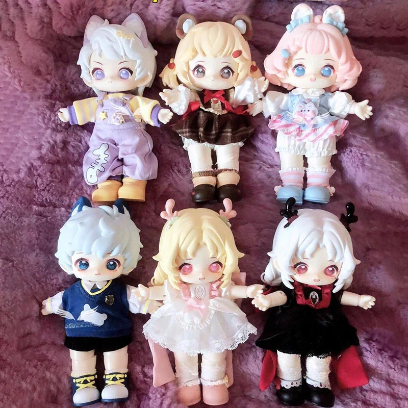 

Hani Sweet Dream Series Blind Box Kawaii Anime Figures Pvc Desk Decoration Collectible Model Doll Toys Girl Surprised Gifts Toy